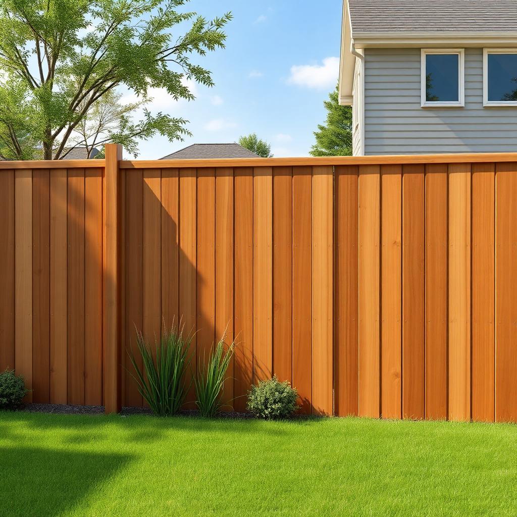 Wood Privacy Fence