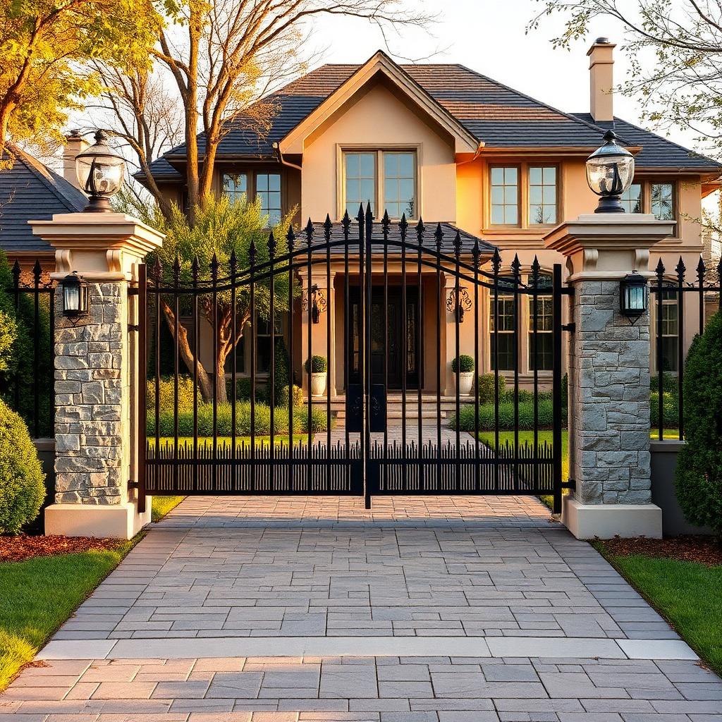 Aluminum Estate Fence